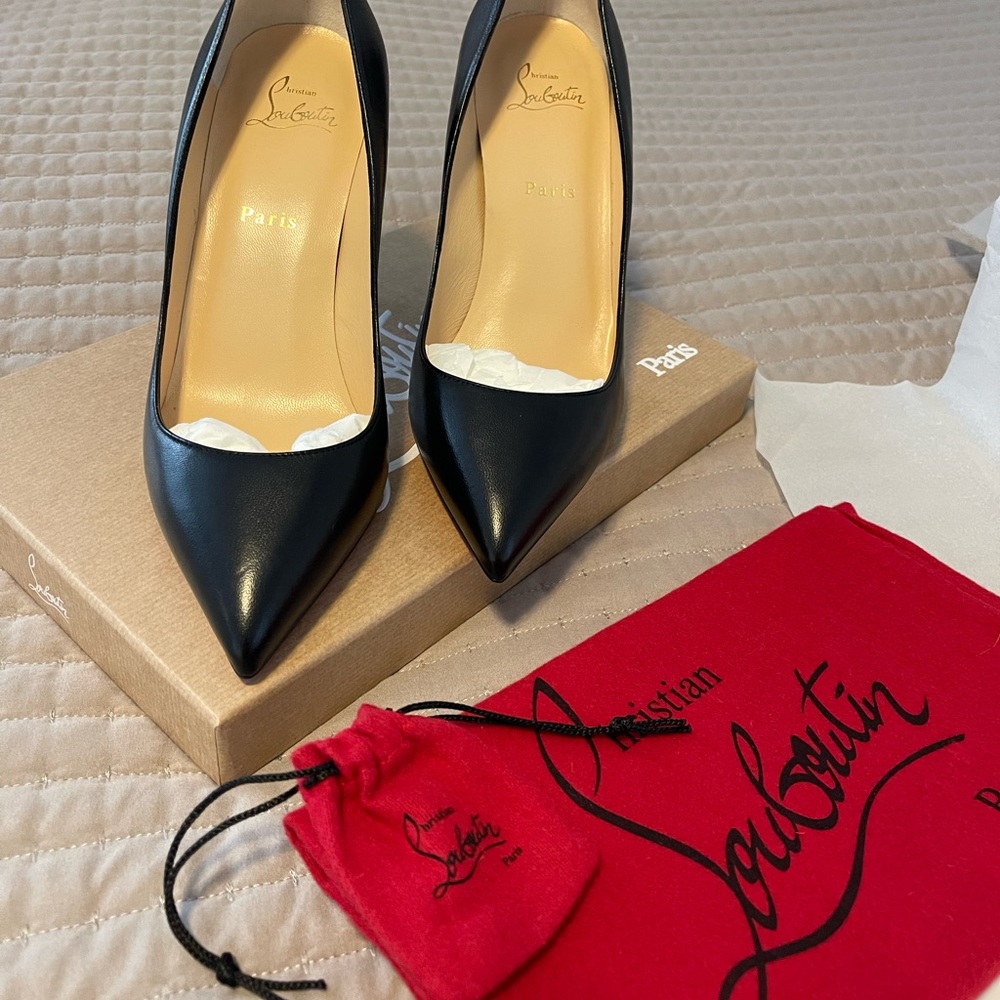 Christian louboutin Pigalle Foilles 85 leather pumps - Picture 3 of 8